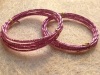 Coloured aluminium wire: beautiful colour and soft.