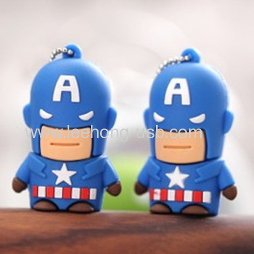 8gb special shape pvc custom usb drive