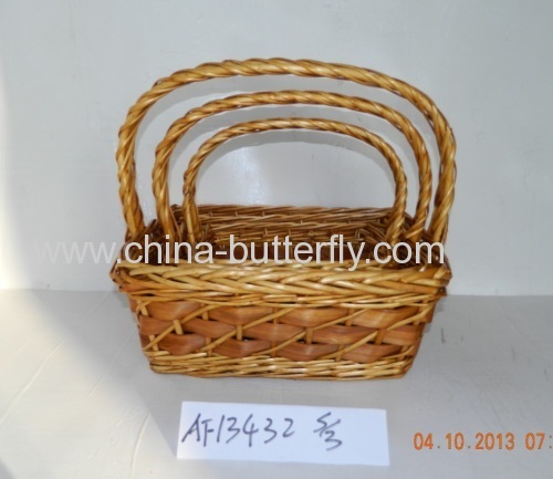 Willow basket /wicker basket /crate