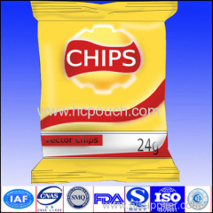lap seal pouch potato chips bag