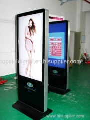 42 inch floor standing lcd advertising player digital signage