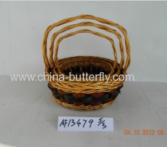 Willow basket /wicker basket /crate