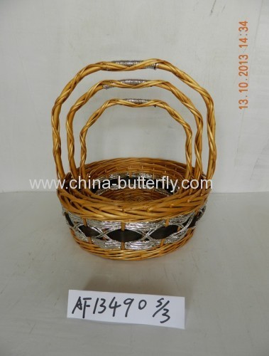 Willow basket /wicker basket /crate