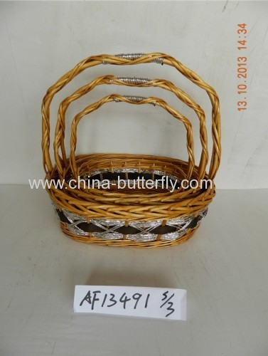 Willow basket /wicker basket /crate