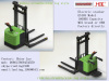 Electric Stacker, ES12S/ES14S/ES16S, 1200kg/1400kg/1600kg Load Capacity