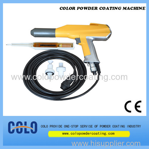 high pressure electrostatic powder coating spray gun