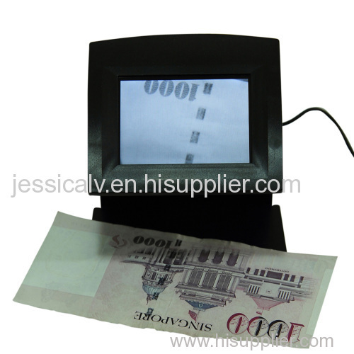 Portable Infrared counterfeit detector, money detector, currency detector, EURO/USD/GBP