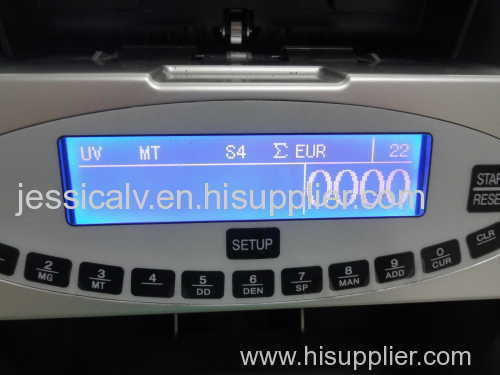 back load currency counter, multi currencies counter, banknote counter