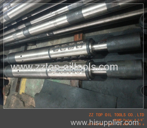 High pressure Packer with J slot and bypass for cased hole Drill stem testing