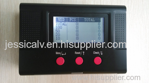Electronic Ultraviolet Multi-Currency Auto Detector With Large LCD Display