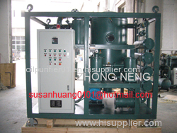 High vacuum Transformer oil filtration and Insulating oil purification for high voltage power Transformer