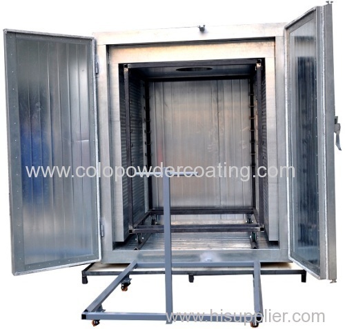 Electric powder curing oven