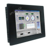 19'' Panel Mount Industrial LCD Monitor with Resistive Touch Screen,VGA,DVI