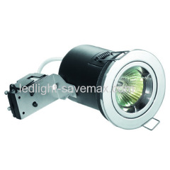 fixed fire rated downlight