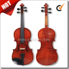 Universal Violin Fiddle with Case, Flamed Conservatory Violin Outfit (VM125)