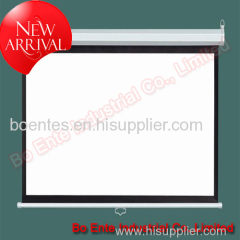 84 Inch Projection Wall Mounted Screen with self locking