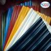 Color coated corrugated steel sheet