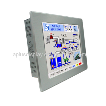 15''Industrial All in one Rugged Panel PC With aluminum front bezel and resistive touch screen, IP65 Compliance
