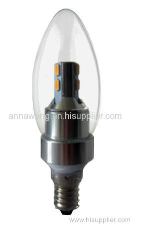 High power candelabra lamp led candle lighting C35 DIM energy saving light