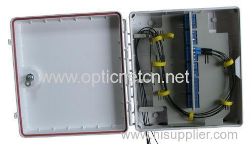 Fiber Optic Distribution Box 24 fibers Wall Mounting ODF Outdoor Cable Distribution Box Fiber Optic Wall Box