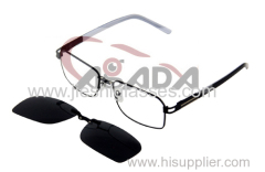 CLIP ON OPTICAL FRAME WITH POLARIZED LENS