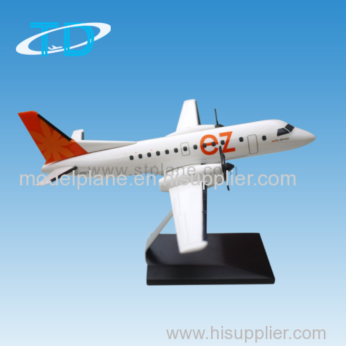 Saab 340 Eznis Airways artifcial plane model resin craft