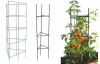 Square Folding Tomato Cages Easy Folds Flat for Compact Storage