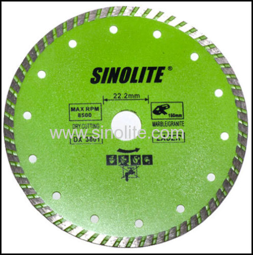 Diamond Cold-Pressed Turbo Saw Blade