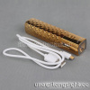 DEJI DJ-018 2800mAh Universal Lipstick Style With Led Light Power Bank For iPhone/Samsung/HTC-Gold