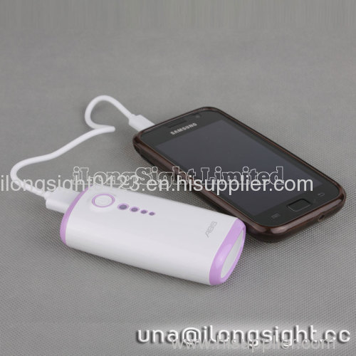 5000 mAh Y202 Cuties Series Universal Power Bank For iPhone/Samsung/HTC