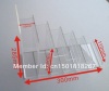 Support wholesale free shipping six layers acrylic wallet display case ! Hot selling and promotion