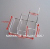 Free shipping support wholesale three layers acrylic wallet display case! Three layers imported acrylic material