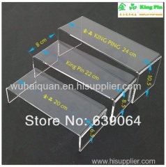 Multifunctional three-piece a suit imported acrylic display case ! High quality and competitive price!