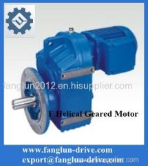 FF helical speed reducer