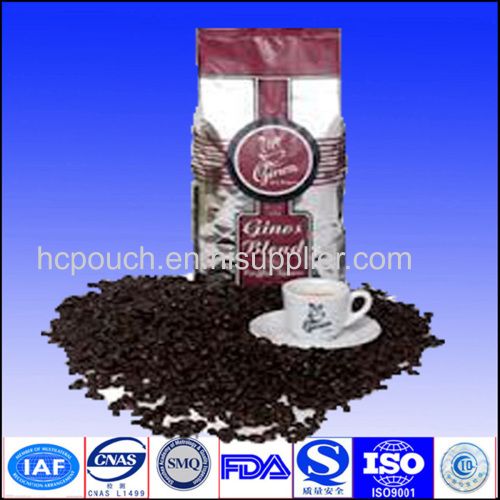 Different sizes coffee bean packaging bags