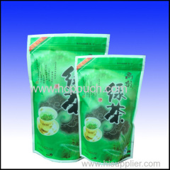 green tea package bag