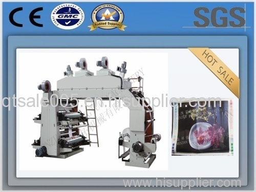 New advance and high precision 4 color flexographic printing machine