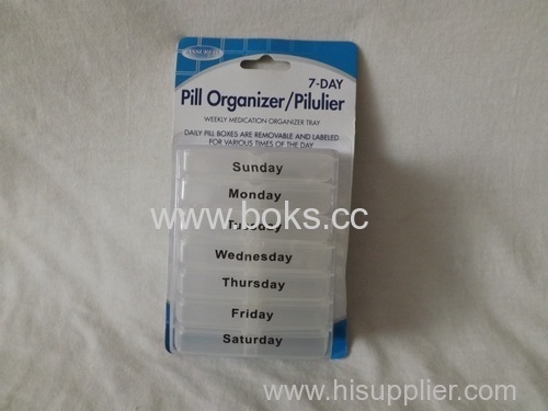 plastic medicine pill tray