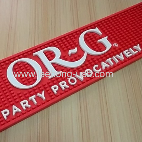 100% Food Grade Custom PVC Bar Mat