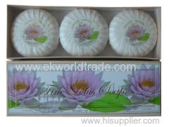 imported lotus soap 3x100g