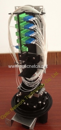 72 fibers Splitter Module FOSC Closure Fiber Optic Splice Case Waterproof Cable Junction Box