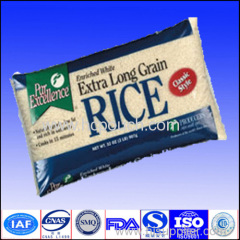 hole top bag for rice package