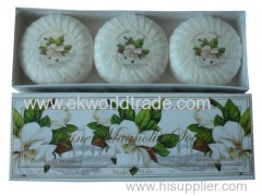imported round gift box soap