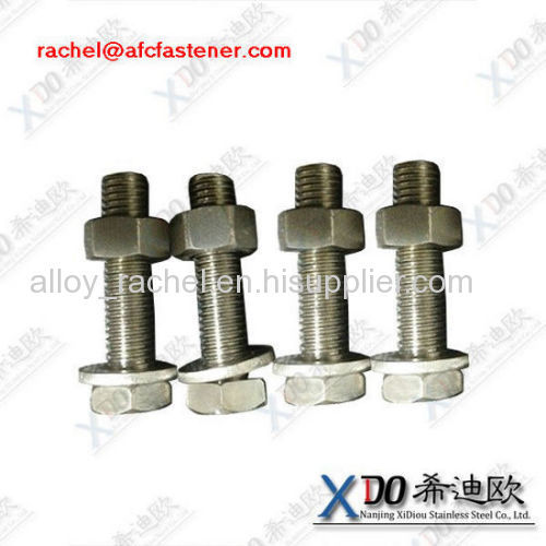 S32205 bolt china hexagonal cap bolt