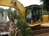 used hydraulic construction excavator komatsu PC200-7