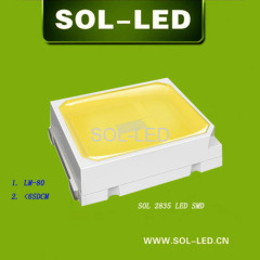 0.3W 2835 SMD LED 35-40lm LM-80
