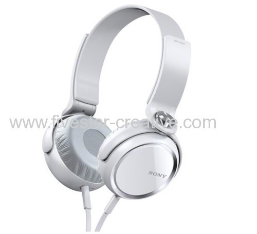 Sony MDR-XB400/W White Extra Bass Over-the-ear Headphones