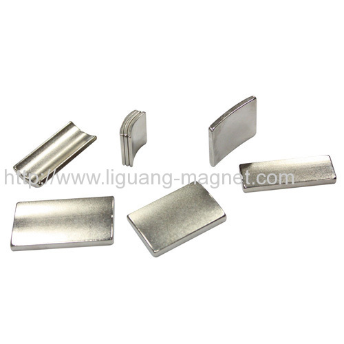 Good quality arc size use for Sintered Ndfeb magnet