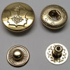 Spring Snap Button Shiny Gold Color