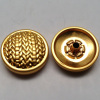 Spring Snap Button Pearlised Gold Color